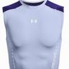 Under Armour Sportswear Running Fitness Training Fashion Casual Breathable Comfortable Round Neck Sleeveless Vest Men Tops Light-Blue 1370656-438