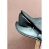 Black Designer Stitching Treeless Leather Western Tack Saddle Horse Bareback