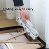 5-Hole Portable Clothes Hanger Foldable Travel Drying Rack for Hotel Camping Backpacking