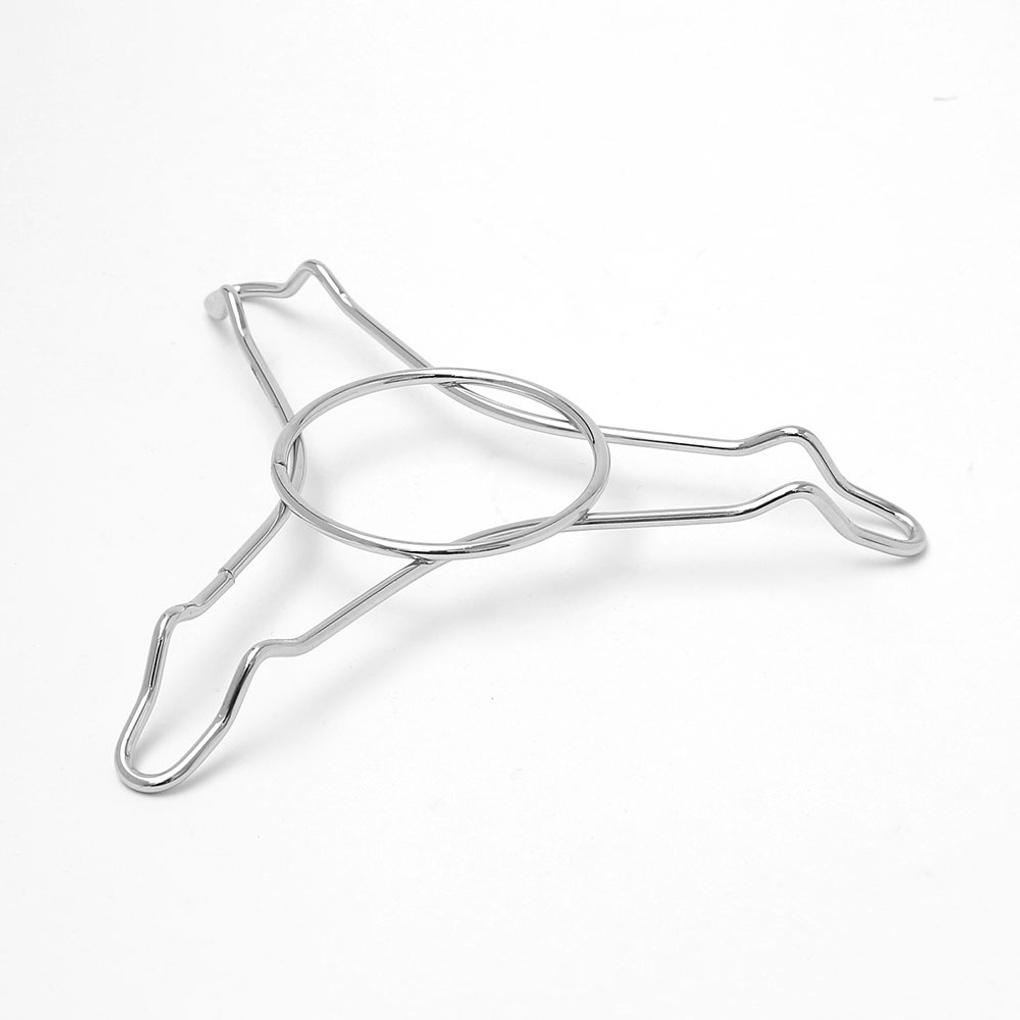 Kitchen tripod stainless steel pot holder bowl steamer holder