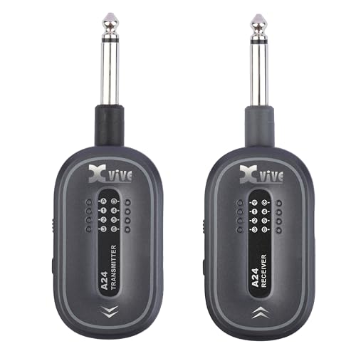 

Xvive Xvibe A24 Guitar Wireless System XV-A24 Grey Wireless Guitar System Grey