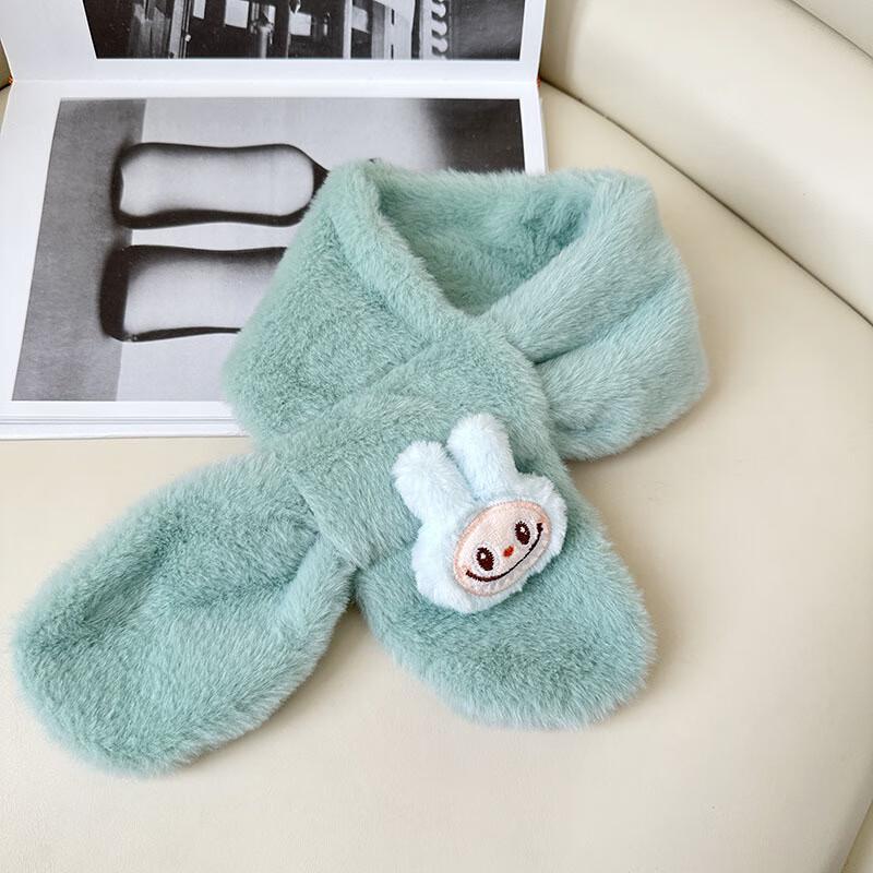 DUTRIEUX Kids' Cartoon Plush Warm Scarf