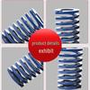 Weiruijia JIS Short Stroke Blue Flat Wire Compression Spring