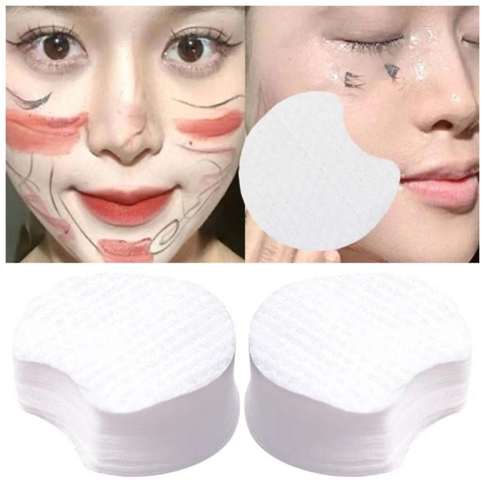 1200Pcs Disposable Makeup Remover Pads Soft Wet Compress Cotton Facial Cleansing Pads  Beauty Salon