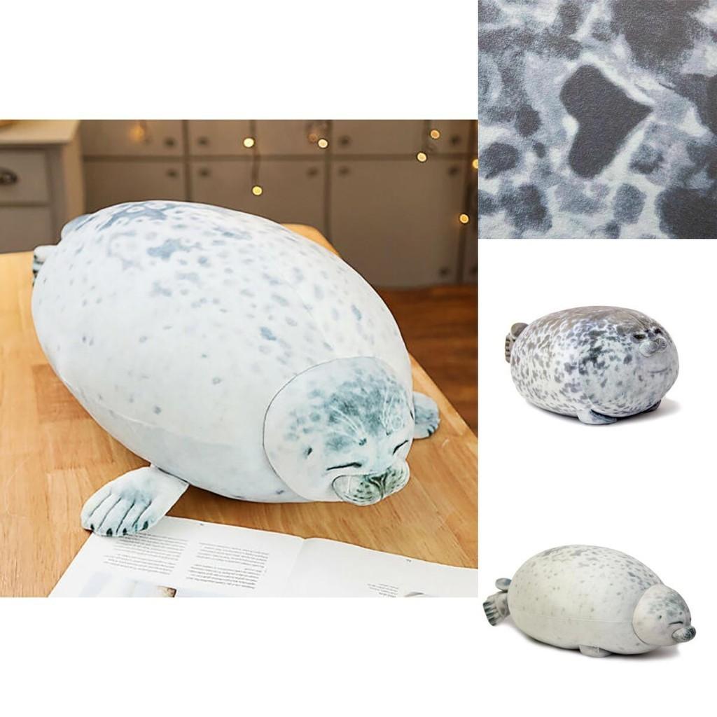 Large Chubby Blob Seal Plush Toy Animal Pillow Pet Soft And Cute Ocean Stuffed Doll Gift