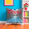 Klassische C-Coors Kissenhülle Plüschstoff Weich Doppelseitig Bedruckt Sofa Warm Winter Zuhause Geschenk Kissenbezug