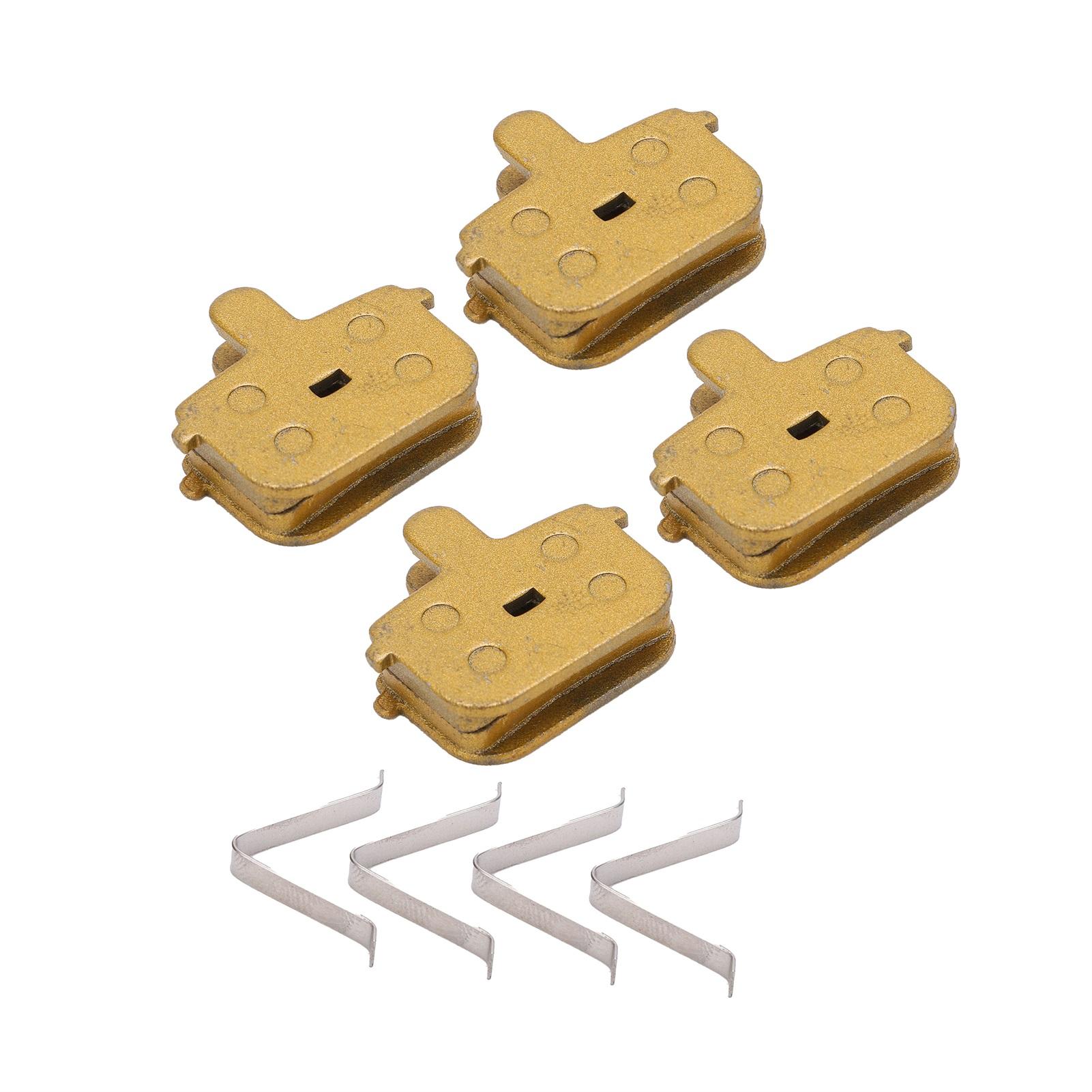 

4 Sets Bicycle Disc Brake Pads All Metal Mountain Bike Brake Pads for M355 M446 Bike Accessories