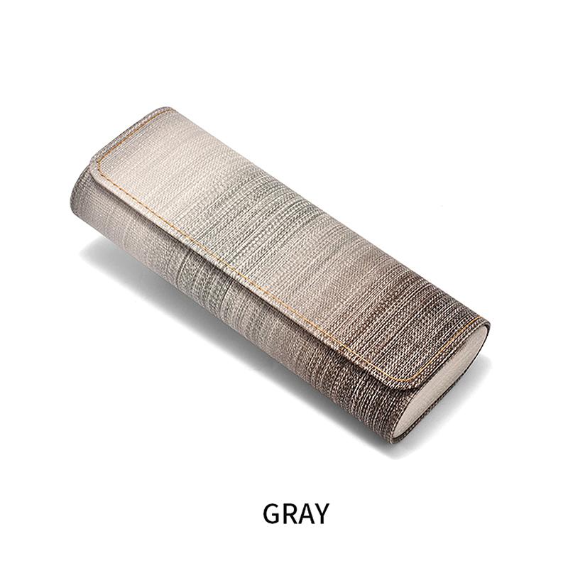 

Минималистичный Свежий Радужный Футляр для Очков Коробка для Хранения Солнцезащитных Очков Чехлы для Очков Высококачественная Портативная Сумка для Хранения Очков из ПУ Кожи