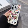 Cartoon P-Powerpuffs G-Girls Plating Phone Case for Oppo Find A5X A5 F29 X8 A60 A3X A3 A2 A78 A98 A79 A78 A59 A58 A38 Pro 4G 5G