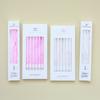Pearlescent Pink White A8 Straight Pencil Candle Birthday Party Party Curve Pearlescent A15 Candle