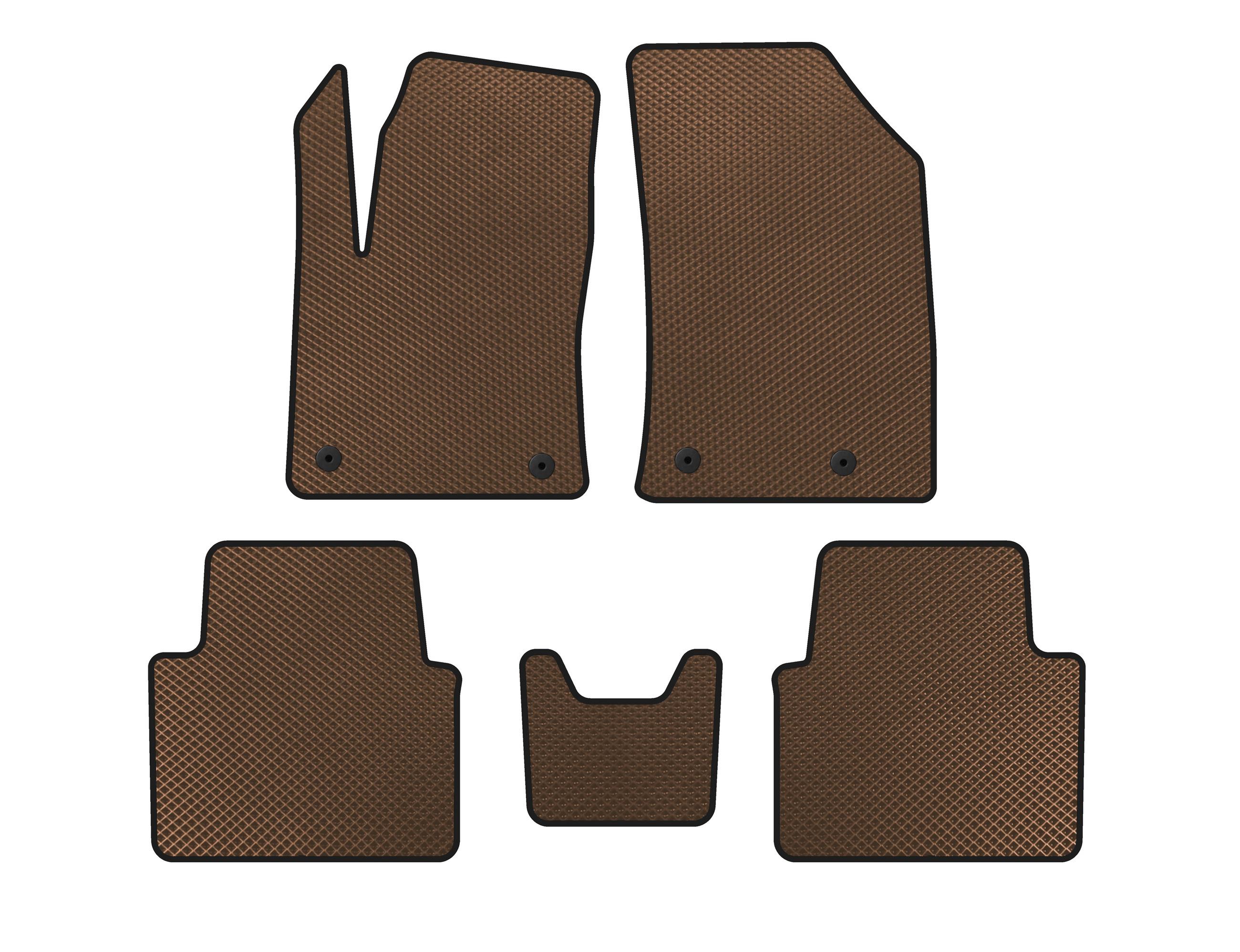 

EVA mats (Brown) for Citroen C-3 Aircross 2017-2021