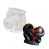 92MF Snake Heart Silicones Mould Molds Casting Mould Easy Release Epoxy Resin Molds Craft Supplies