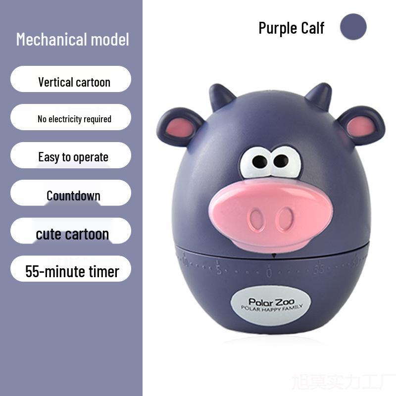 Dual-use Timer: Learning, Time Management & Kitchen Alarm Clock for Students & Children