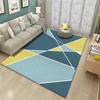 Modern Minimalist Geometric Triangle Area Rug Living Room Bedroom Office Non-Slip Floor Mat Washable