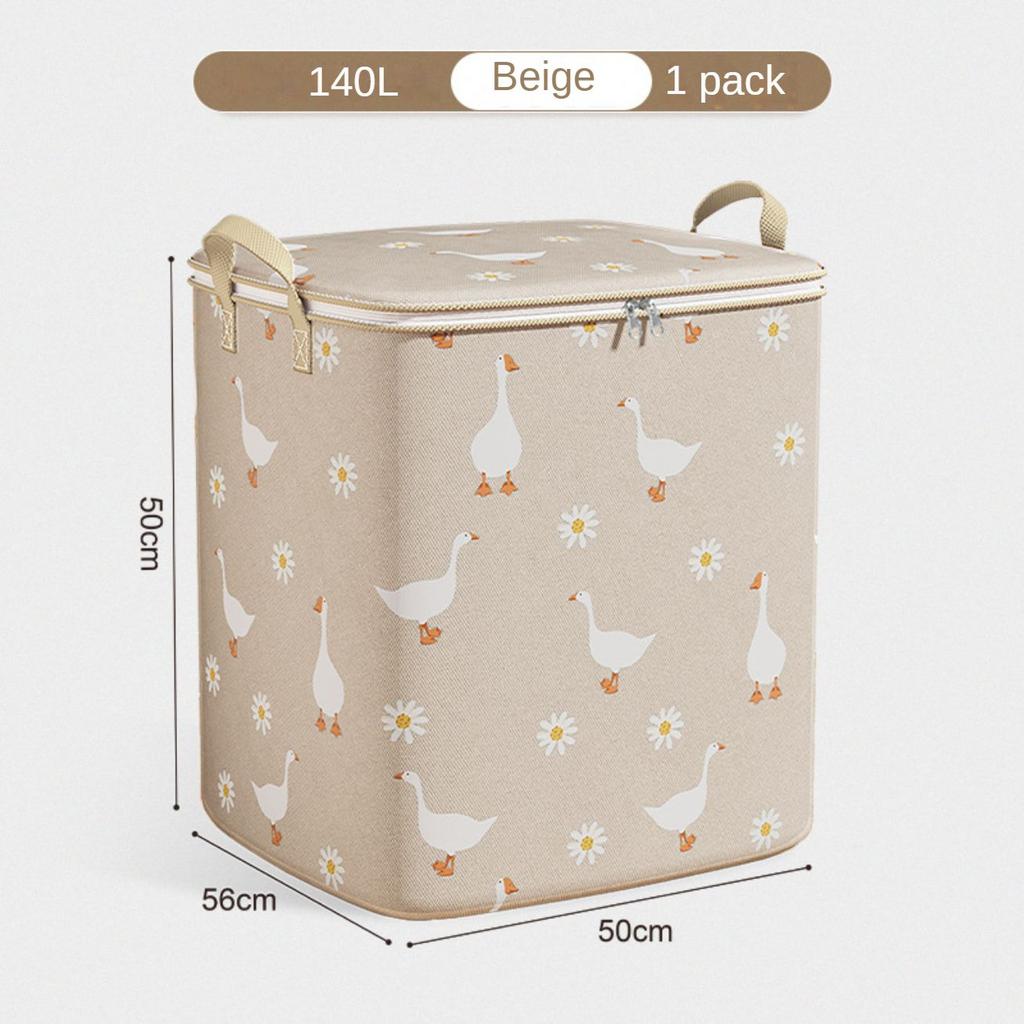 Quilt Storage Bag Home Wardrobe Large Capacity Clothes Cotton Quilt Sorting Bag Clothes Moving Waterproof and Moisture-proof