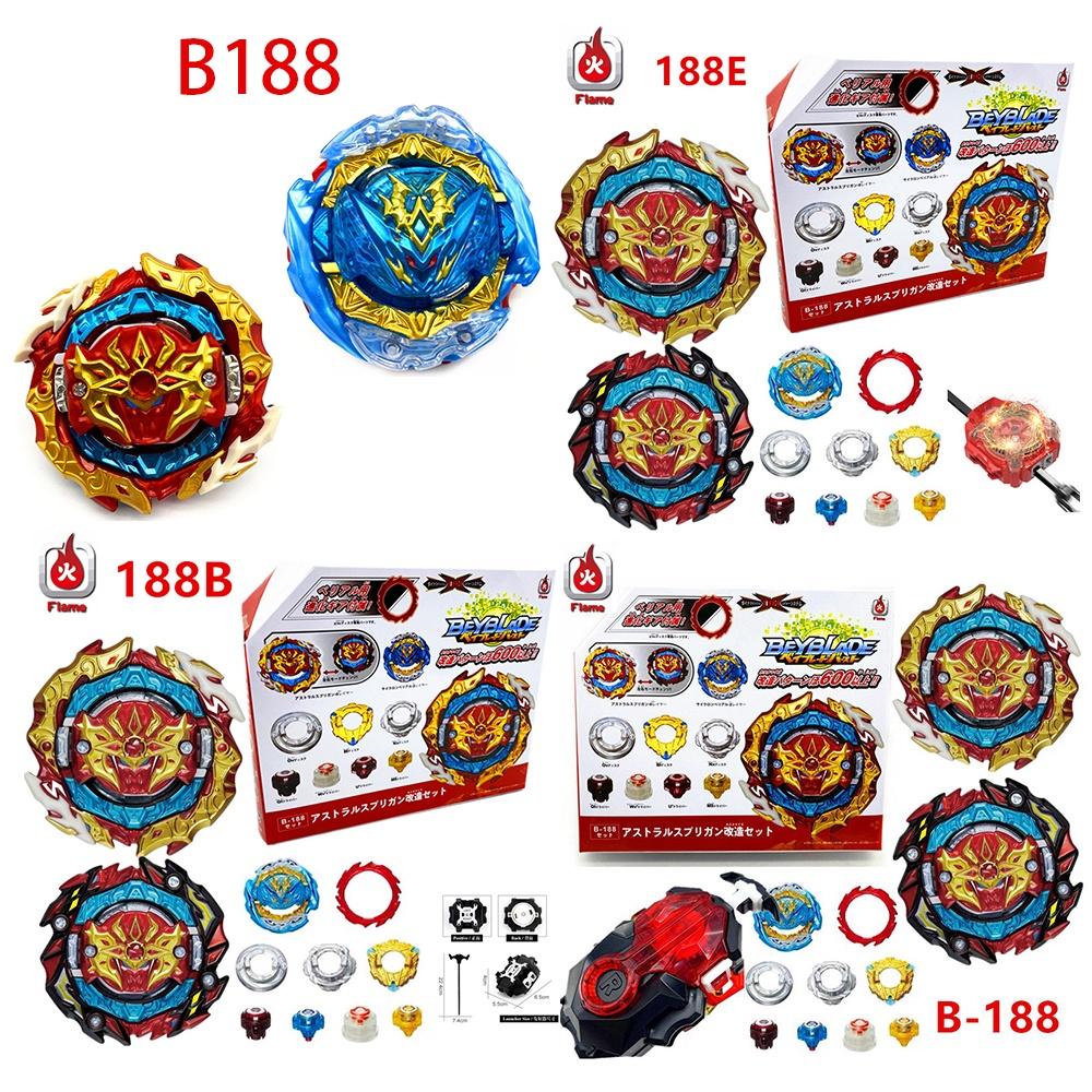 Beyblade Burst B-188 Astral Spriggan Cyclone Belial Exkluzivní Spouštěč Spark Ruler Pro Vysokoenergetické Bitvy
