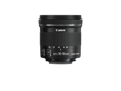 Canon Superzoom-Objektiv IS STM kompatibles Weitwinkel EF-S10-18mm F4.5-5.6 APS-C EF-S10-18ISSTM