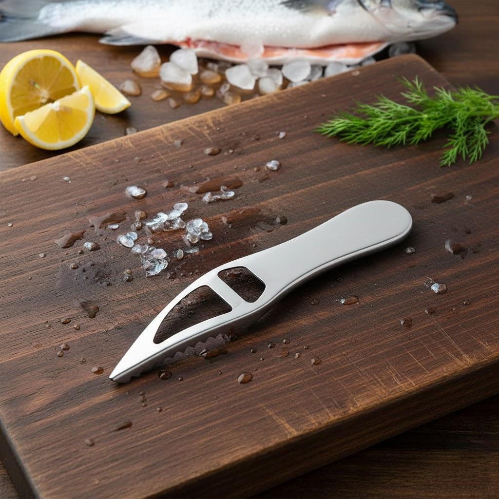 

Stainless Steel Peeler Corkscrew Scraper Brush Portable Kitchen Tools Set Multifunctional Vegetable Fruit Opener Cleaner серебряный