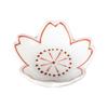 Hasami Ware Cherry Blossom Chopstick Rest, Red