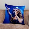 Singer C-Celine D-Dion Pillow Case For Home Bedroom Car Office Decoration Living Room Sofa Cushion Cover Suitable