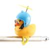 Creative Duck Bicycle Bell Ornaments Cycing Accessories Yellow Helmet Ducks Bicycle Ring Bell Mtb Road Bike Horns