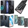 Fashion Frosted Slim Magnetic Hinge 360 Hinge Foldable Mobile Phone Case for Samsung Galaxy Z Fold 7 6 8 Wide Ultra Thin Cover