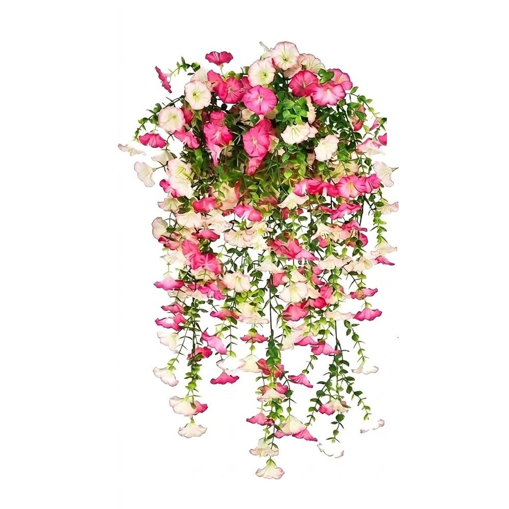 Blooming Flowers Artificial Morning Glory Flowers  DIY Balcony Garden