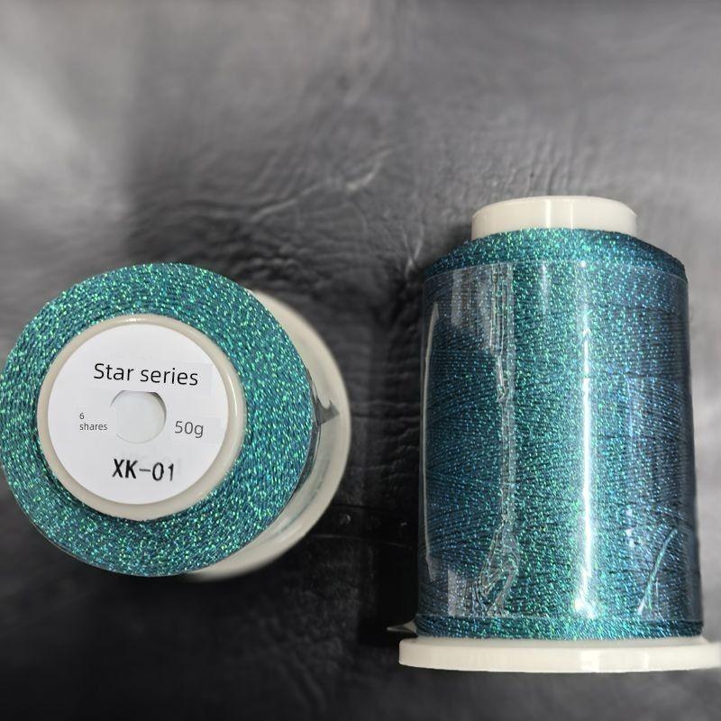 

Starry Sky 6 Strand Tassel DIY Hand-Woven Colorful Rope Bracelet Lanyard Carrying Strap Hand-Woven Keychain 6 Starline XK-01