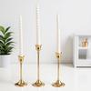 Ornement de bougeoir minimaliste européen pour dîner aux chandelles et décoration de mariage