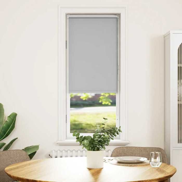 VidaXL Blackout Roller Blind Fabric Width 50.7 Cm Polyester, Day and Night Blind, Kitchen Blind, Blind 4011379