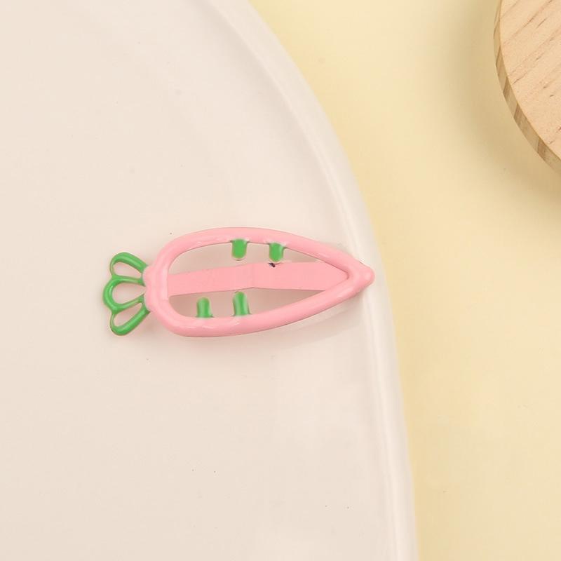 Mädchen Candy Clip Karotten Kopfbedeckung Einfarbig Karotten Clip Haar Zubehör Schöne Kopfbedeckung Haarnadeln Erweiterte Prinzessin Kopfschmuck Haarspange