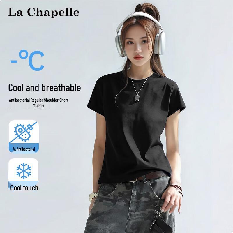 La Chapelle Women s Cooling Breathable Short Sleeve T-Shirt S