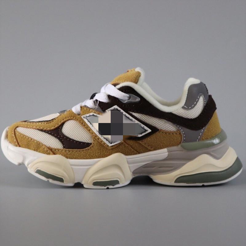 Nb9060 Retro Mesh Kinder Freizeitsneakers - Langsam laufende Sportschuhe für Jungen & Mädchen