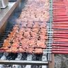 SMVP Flache Grillspieße mit Holzgriff