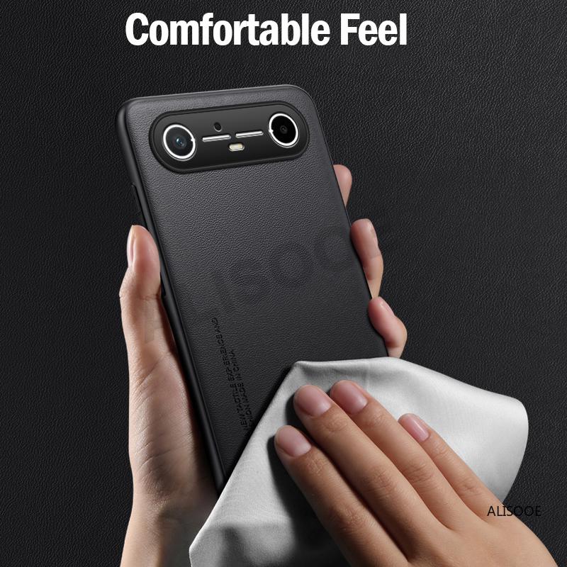 Kožené pouzdro pro Tecno Spark Slim 4G Pouzdro pro Tecno Pova Slim 5G Kryt Módní vláknitá textura PU kůže Ochrana Zadní kryt