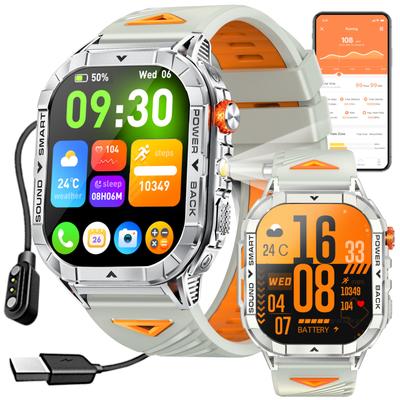 New GlacierX Racer Gray GX-RS70A Smartwatch