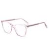 Spring Leg Blue Light Blocking Oval Myopia Eyeglasses With Degree Fashion TR90 Women Minus Sight Eyeglasses 0 -0.5 -0.75 To -6.0