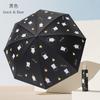 Smile Bear Small Fresh Fully Automatic Folding Sunshine and Rain Sun Umbrella