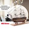 Diy Handmade Assembly Ship 21" Wooden Sailing 3D Victory Ship Boat Model Gift