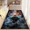 Demon Slayer Anime Carpet Design suitable as a non-slip mat for the living room or bedroom sofa
