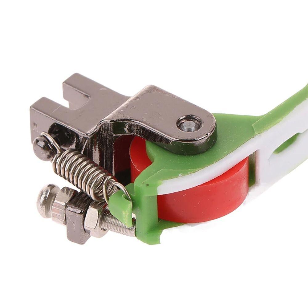 1Stuks Vervangbare Smalle Roller Persvoet Universele Plastic Wiel Persvoeten Lockstitch Naaimachine Accessoires