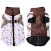 Pet Dog Clothes with Harness For Small Medium Dogs Cats Autumn Winter Warm Jacket Windproof Puppy Coat French Bulldog Overalls