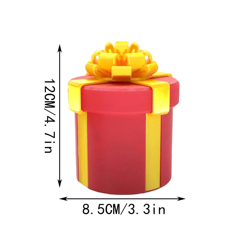 1PC 3D Printed Gift Box Annoying Gift Box With Screws Prank Annoying Gift Boxes Money Card Container Holiday Party Gifts