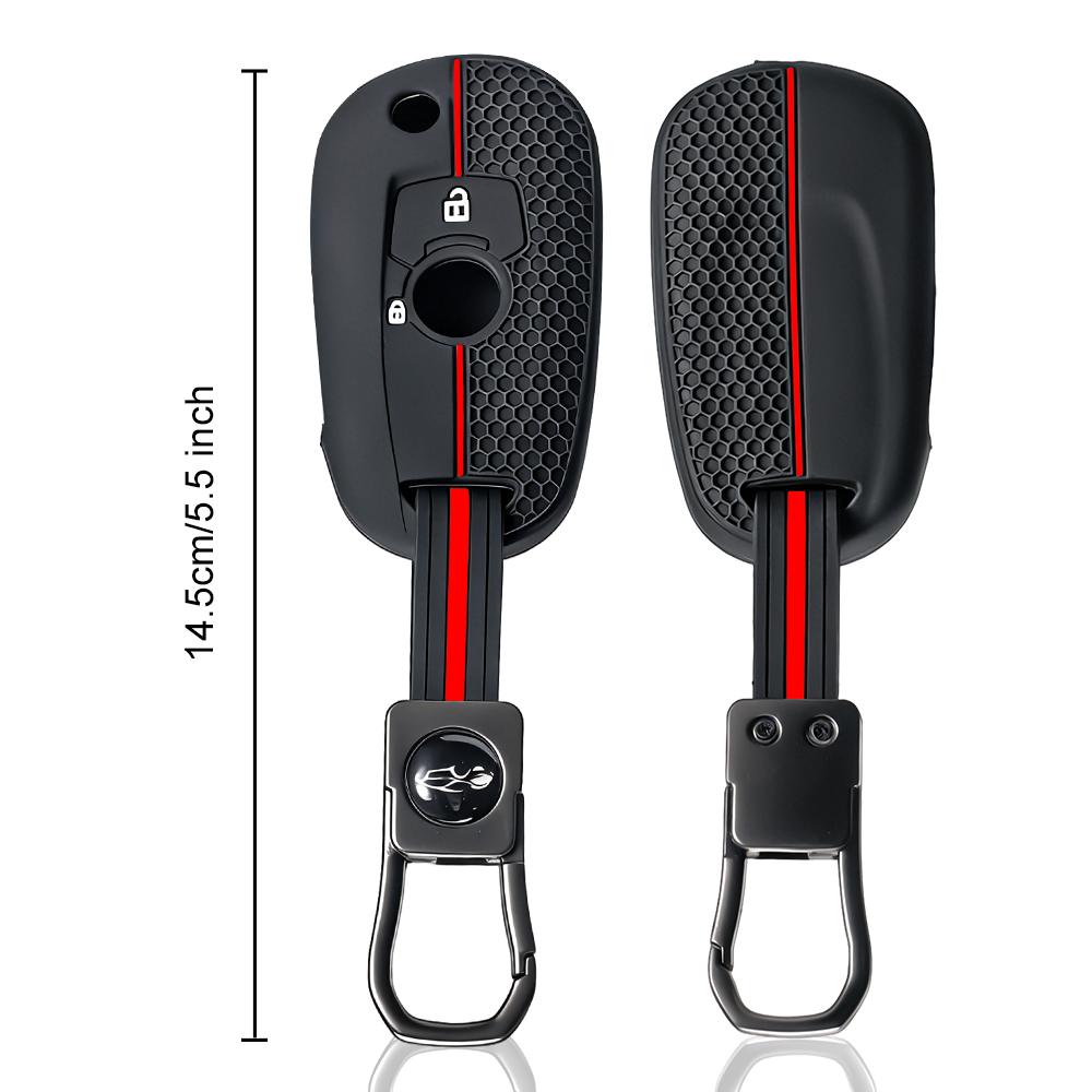 New Style Key Cover Case For Opel Vauxhall Astra K Corsa E 2015 2016 2017 2018 2019 Silica Gel Key Cover Cap Holder Protector