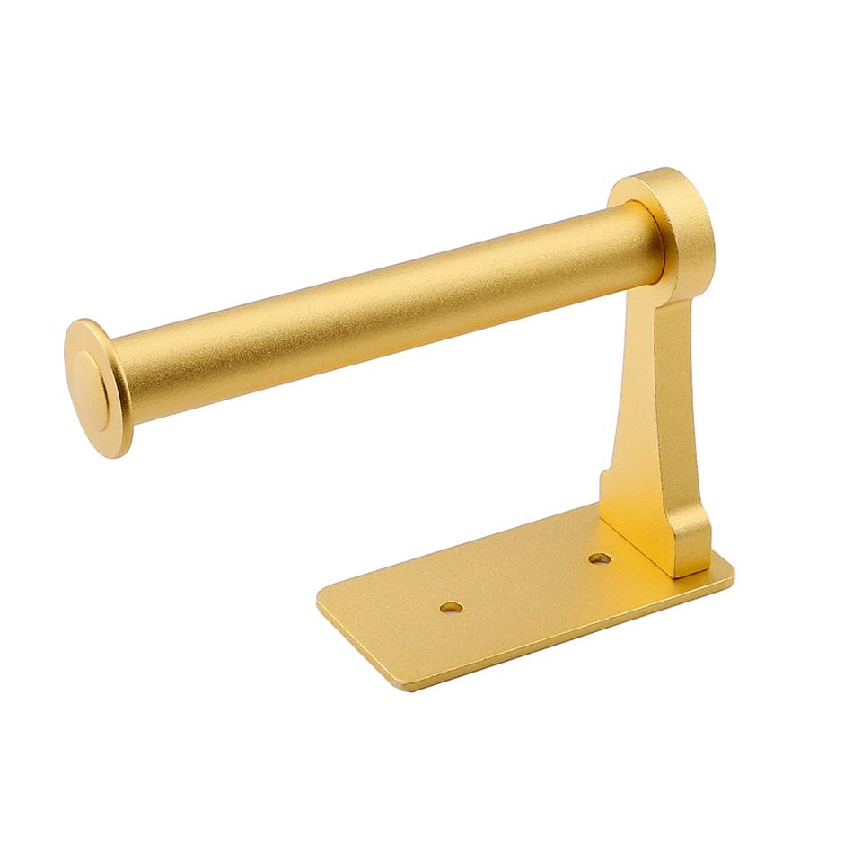 Suport Adeziv pentru Hârtie Igienică pentru Bucătărie Baie Aluminiu Auriu Mat Negru Argintiu Suport WC pentru Hârtie Prosop Agățător Rulou de Hârtie Raft