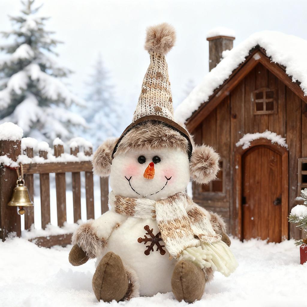 Gnome Figurine Ornaments Tall Leg Reindeer Ornament Indoor Tabletop Decor for Christmas Holiday Decoration