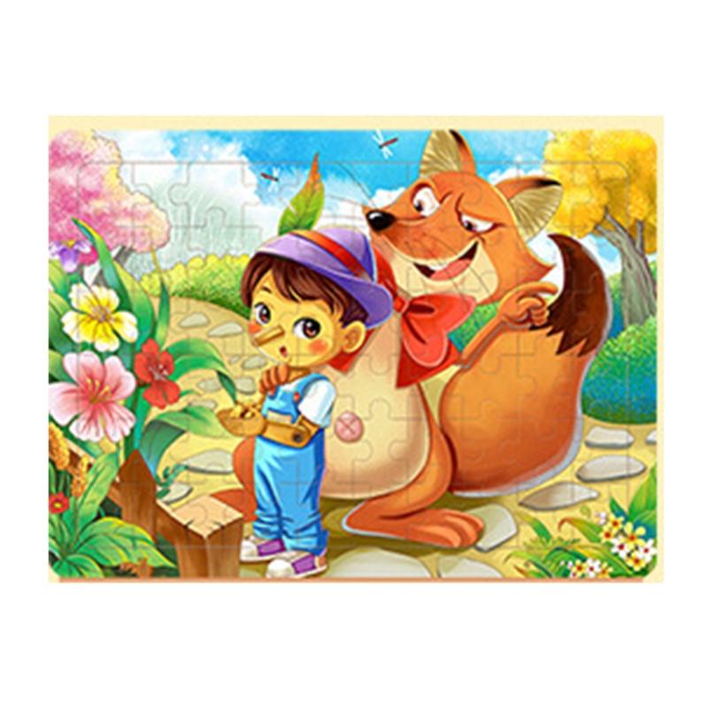 60 Stück Früherziehung Tierpuzzles Lern-Spielset Spielzeug-Set Pädagogisches Set Puzzle Kinder Pädagogisches Spielzeug Zuhause
