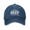 The Original Beef Of Chicagoland Baseball Caps for Men Women Distressed Washed Snapback Cap The Bear Tv Show Golf Hats Cap