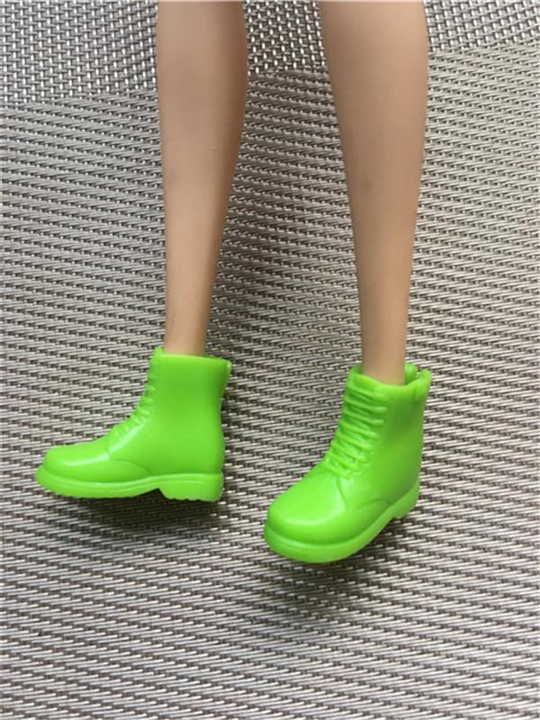 Doll Shoes High Heels Slope Heel Martin Boots Slipper Fashion Shoes for 1/6 FR/PP Doll DIY Doll Parts