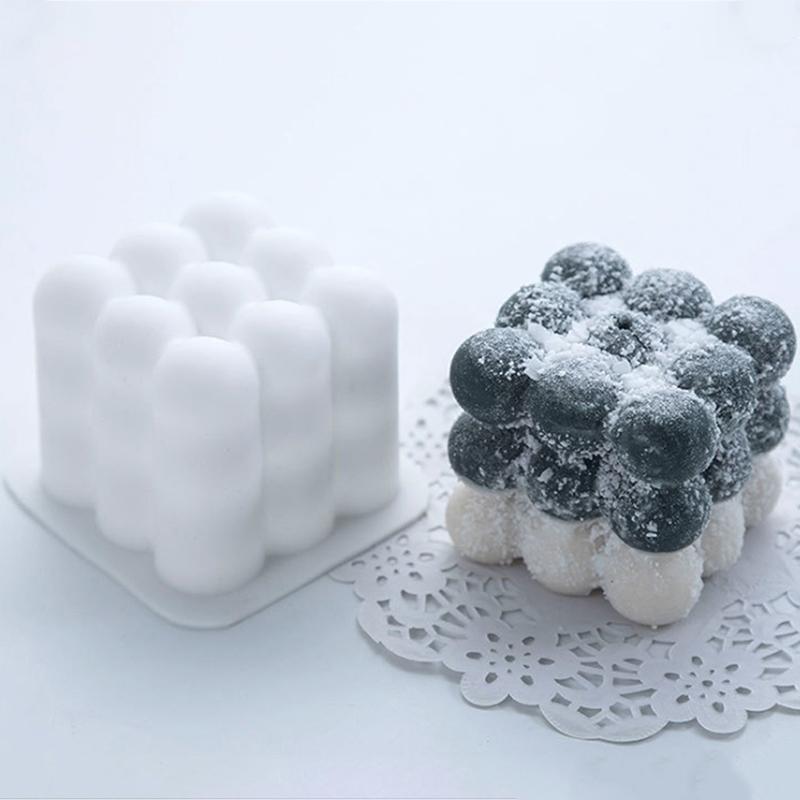 Stereo 3D Baking Cake Candle Handmade Soap Silicone Mousse Mold